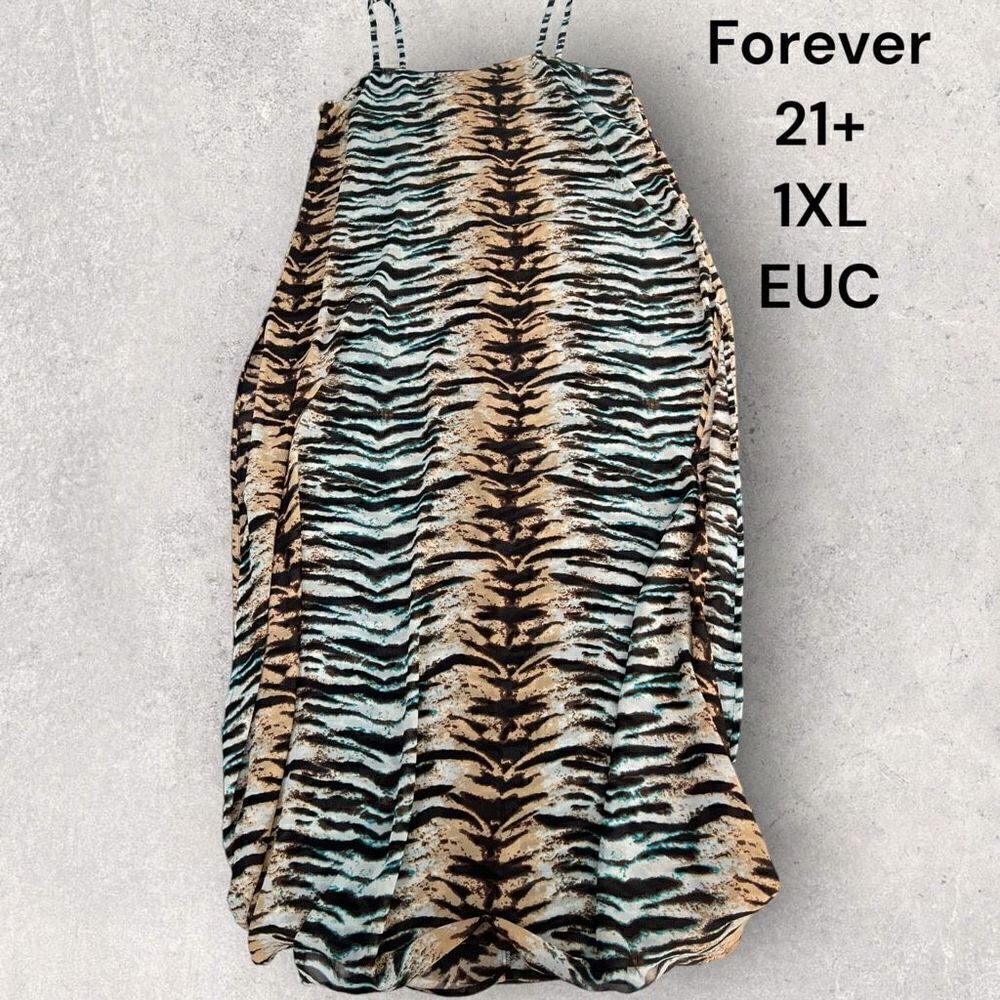 Forever 21+ slip maxi dress